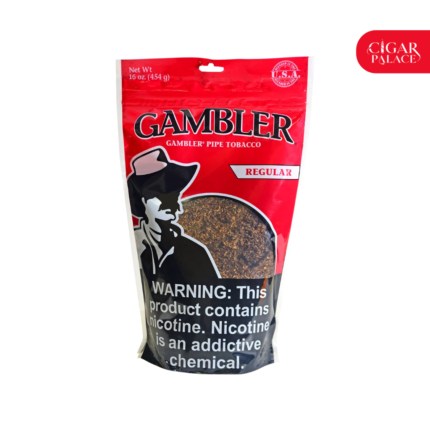 Gambler Regular Pipe Tobbaco - 16oz